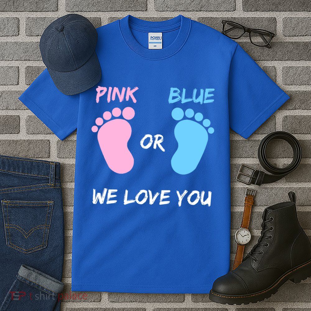 Team Boy Girl Gender Reveal Gift Tall T-Shirt