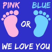Team Boy Girl Gender Reveal Gift Zip Tote Bag