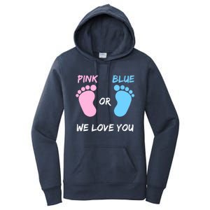 Team Boy Girl Gender Reveal Gift Women's Pullover Hoodie