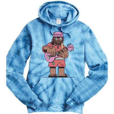 Thundercat Bass Guitarist Tie Dye Hoodie