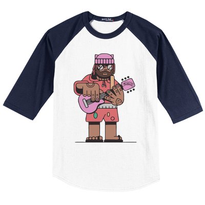 Thundercat Bass Guitarist Baseball Sleeve Shirt