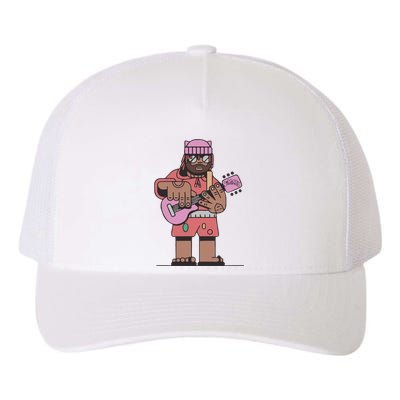 Thundercat Bass Guitarist Yupoong Adult 5-Panel Trucker Hat