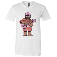 Thundercat Bass Guitarist V-Neck T-Shirt