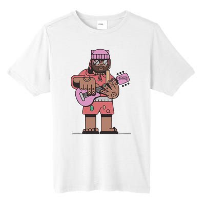 Thundercat Bass Guitarist Tall Fusion ChromaSoft Performance T-Shirt