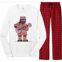 Thundercat Bass Guitarist Long Sleeve Pajama Set