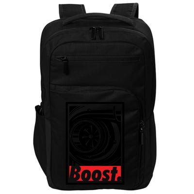 Turbo Boost Gift For Racing And Drift Car Lovers Gift Impact Tech Backpack