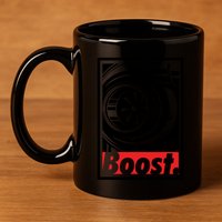 Turbo Boost Gift For Racing And Drift Car Lovers Gift 11oz C Handle Ceramic Mug