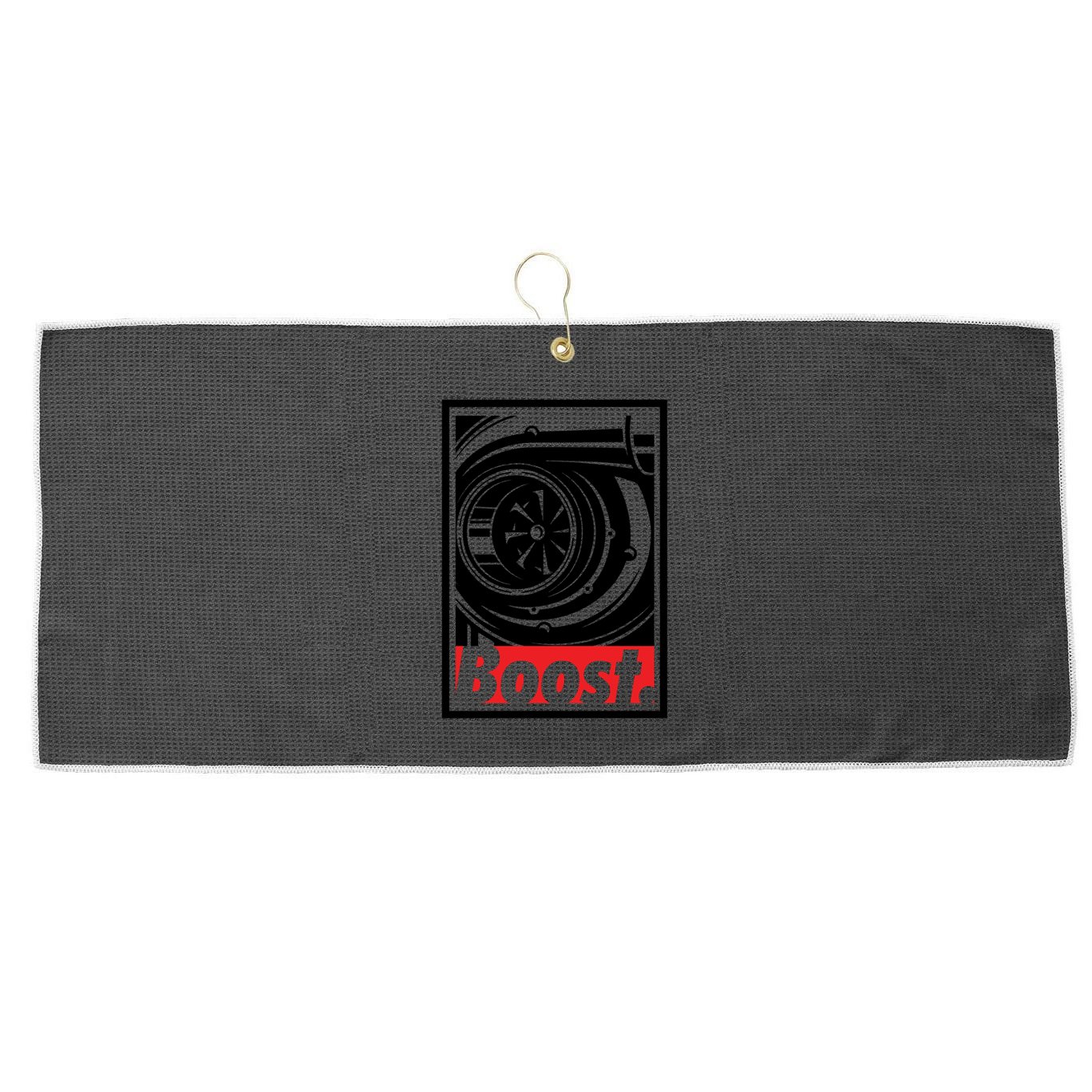 Turbo Boost Gift For Racing And Drift Car Lovers Gift Large Microfiber Waffle Golf Towel