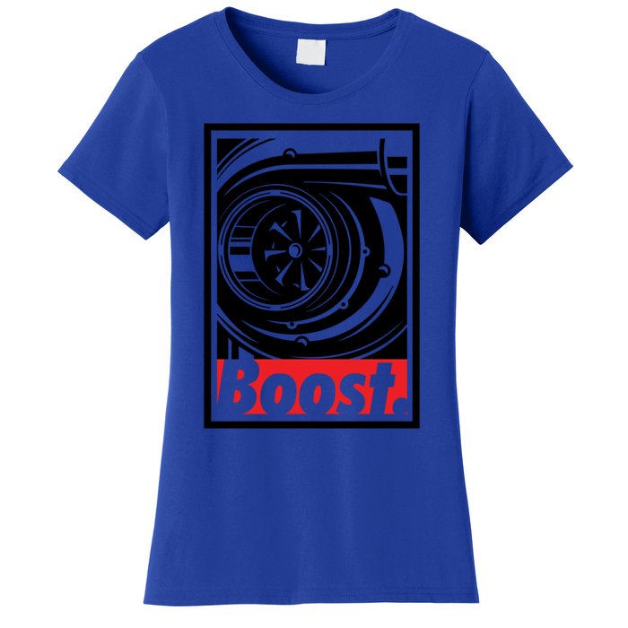 Turbo Boost Gift For Racing And Drift Car Lovers Gift Women's T-Shirt