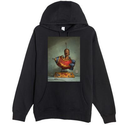 To Boldly Go Premium Pullover Hoodie