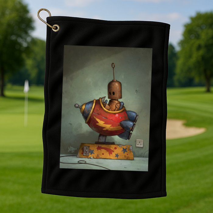 To Boldly Go Golf Towel