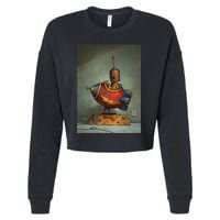 To Boldly Go Cropped Pullover Crew