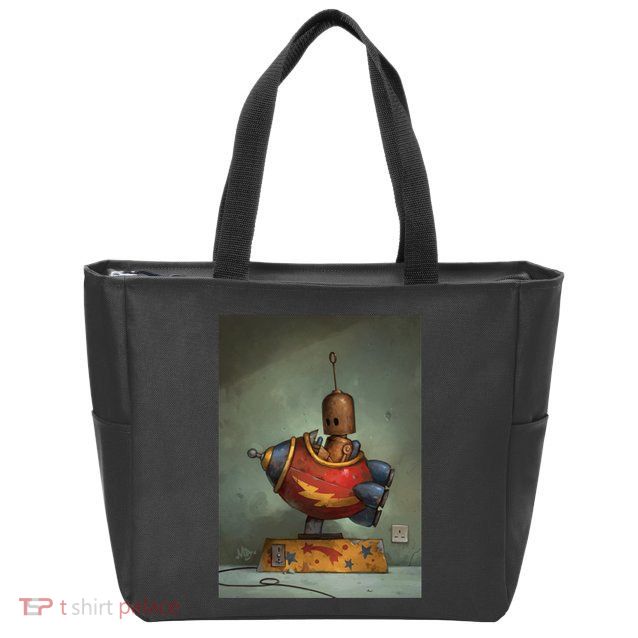 To Boldly Go Zip Tote Bag
