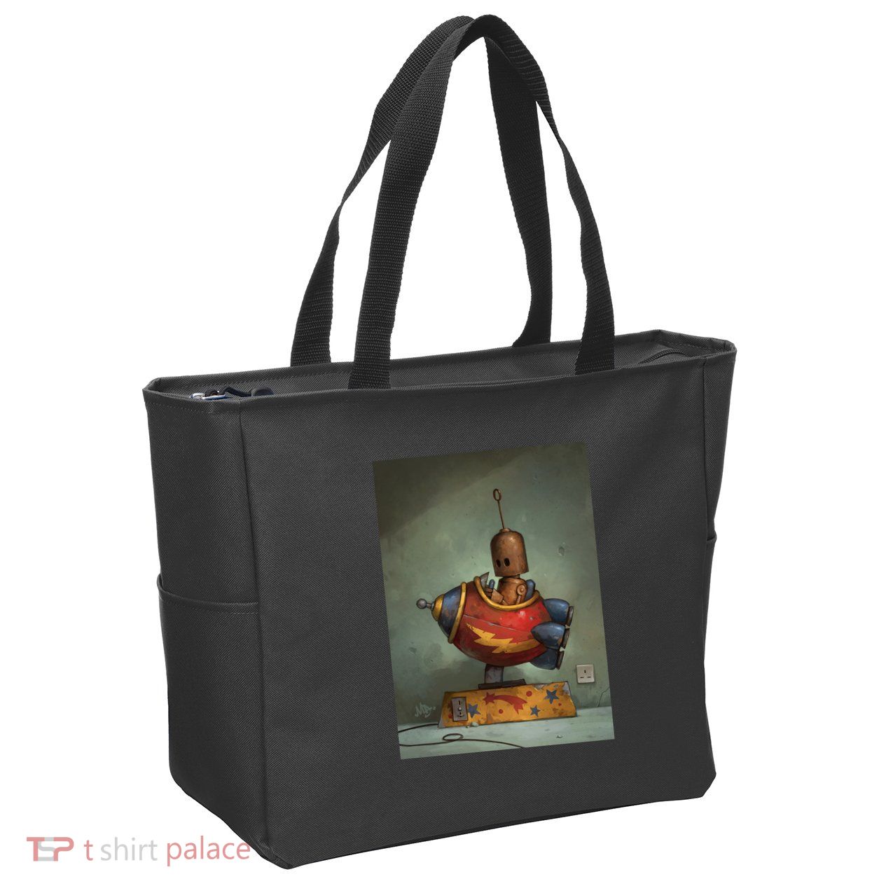 To Boldly Go Zip Tote Bag