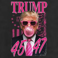 Trump B.U.B.B.L.E Gum 1776 Flag Adult Drive Performance Visor