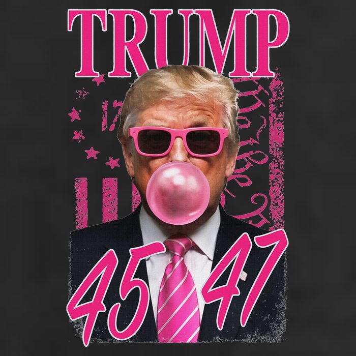 Trump B.U.B.B.L.E Gum 1776 Flag Adult Drive Performance Visor