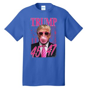 Trump B.U.B.B.L.E Gum 1776 Flag Tall T-Shirt