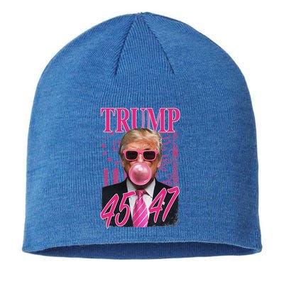 Trump B.U.B.B.L.E Gum 1776 Flag Sustainable Beanie
