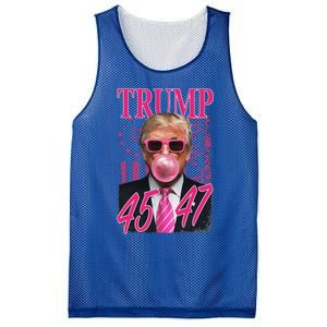 Trump B.U.B.B.L.E Gum 1776 Flag Mesh Reversible Basketball Jersey Tank