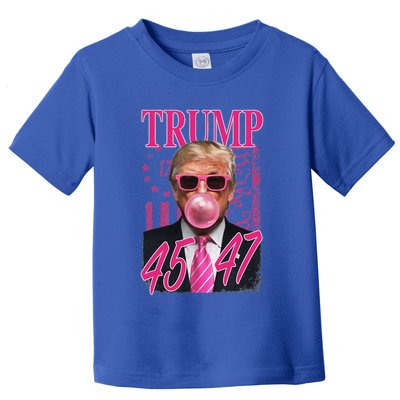 Trump B.U.B.B.L.E Gum 1776 Flag Toddler T-Shirt