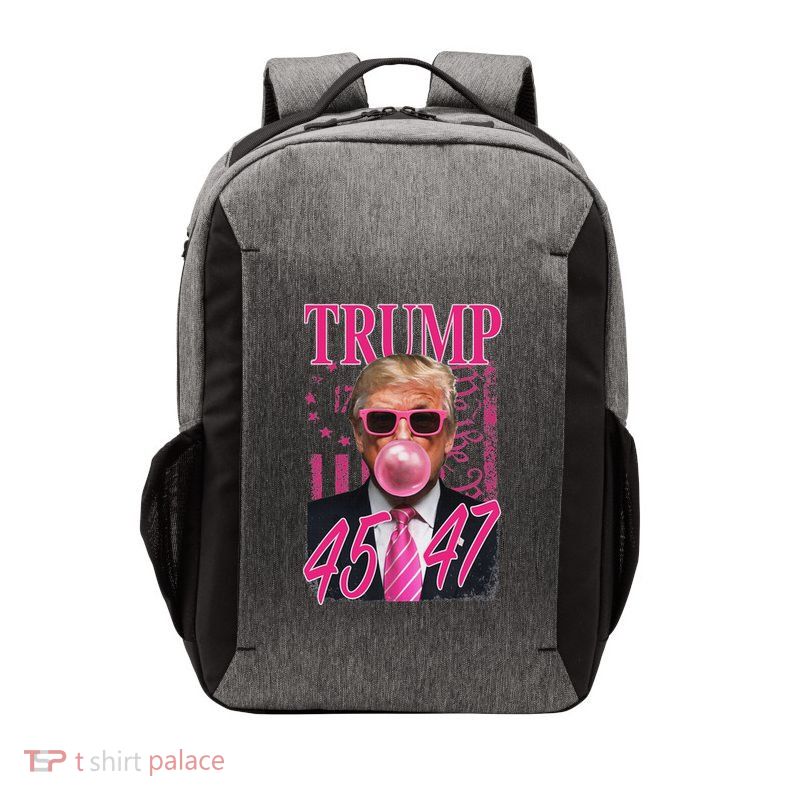 Trump B.U.B.B.L.E Gum 1776 Flag Vector Backpack