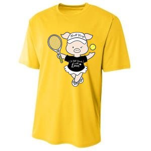 Tennis Ball Hogs Performance Sprint T-Shirt