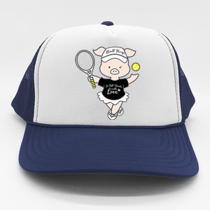 Tennis Ball Hogs Trucker Hat