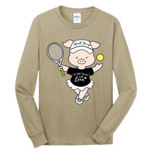 Tennis Ball Hogs Tall Long Sleeve T-Shirt