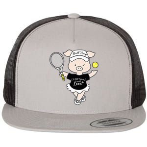 Tennis Ball Hogs Flat Bill Trucker Hat