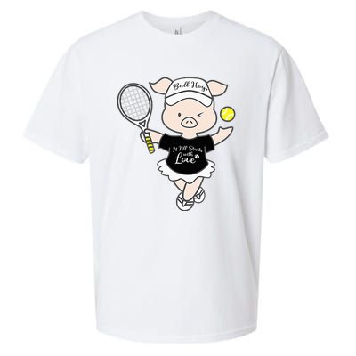 Tennis Ball Hogs Sueded Cloud Jersey T-Shirt