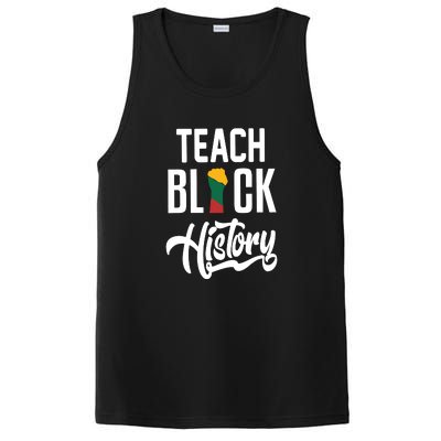 Teach Black History African Pride Teacher Black History Month PosiCharge Competitor Tank