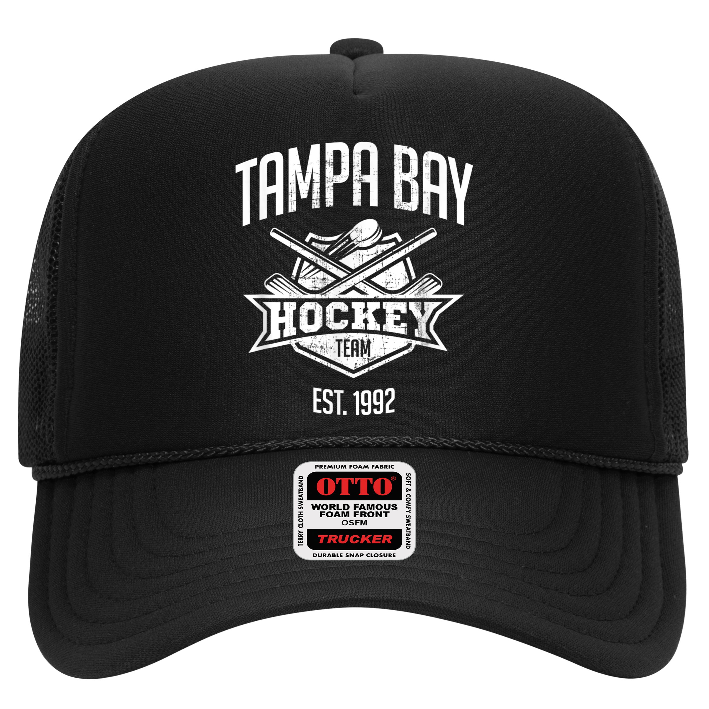 Tampa Bay Hockey Team Vintage Florida Est 1992 The Bolts Hat