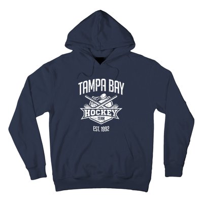 Tampa Bay Hockey Team Vintage Florida Est 1992 The Bolts Hoodie