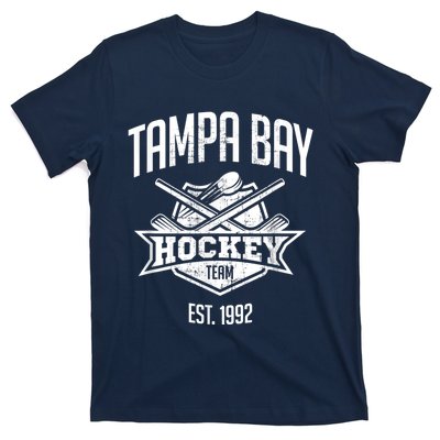 Tampa Bay Hockey Team Vintage Florida Est 1992 The Bolts T-Shirt