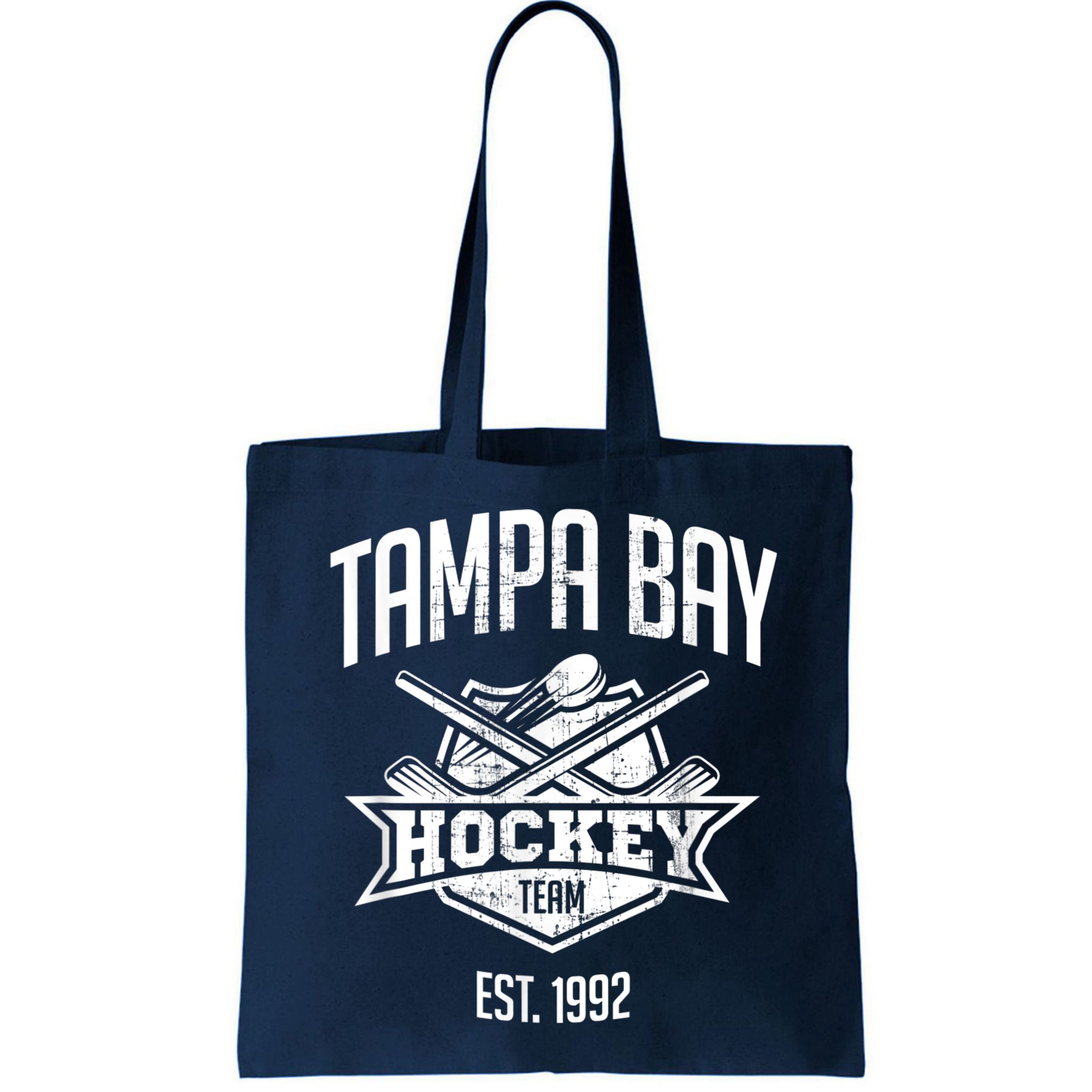 Tampa Bay Hockey Team Vintage Florida Est 1992 The Bolts Bag