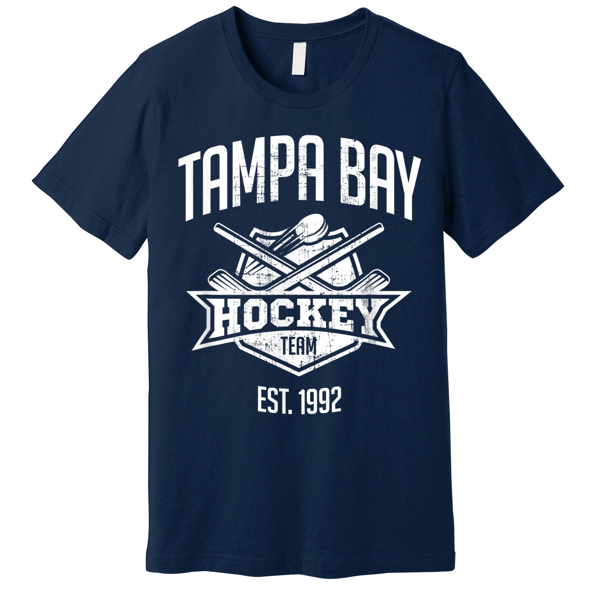 Tampa Bay Hockey Team Vintage Florida Est 1992 The Bolts Premium T-Shirt