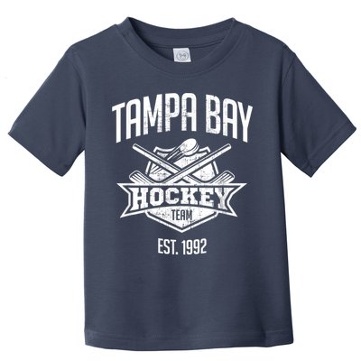 Tampa Bay Hockey Team Vintage Florida Est 1992 The Bolts Toddler T-Shirt