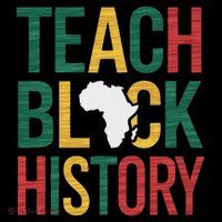 Teach Black History Teacher Afro Motivation Womens T-Shirt
