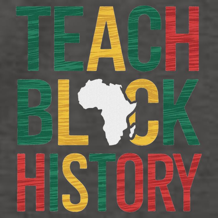 Teach Black History Teacher Afro Motivation Vector Backpack