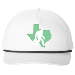 Texas Bigfoot Hunter State Funny Gift Snapback Five-Panel Rope Hat