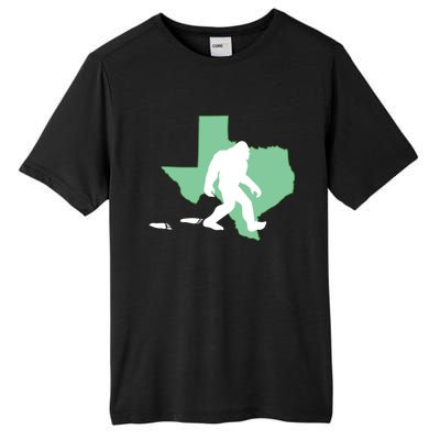 Texas Bigfoot Hunter State Funny Gift Tall Fusion ChromaSoft Performance T-Shirt