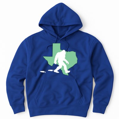 Texas Bigfoot Hunter State Funny Gift Hoodie