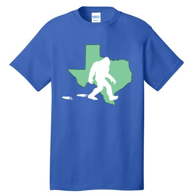 Texas Bigfoot Hunter State Funny Gift Tall T-Shirt