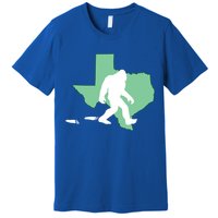 Texas Bigfoot Hunter State Funny Gift Premium T-Shirt