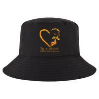 Teal Butterfly Heart Survivor Multiple Sclerosis Awareness Cool Comfort Performance Bucket Hat