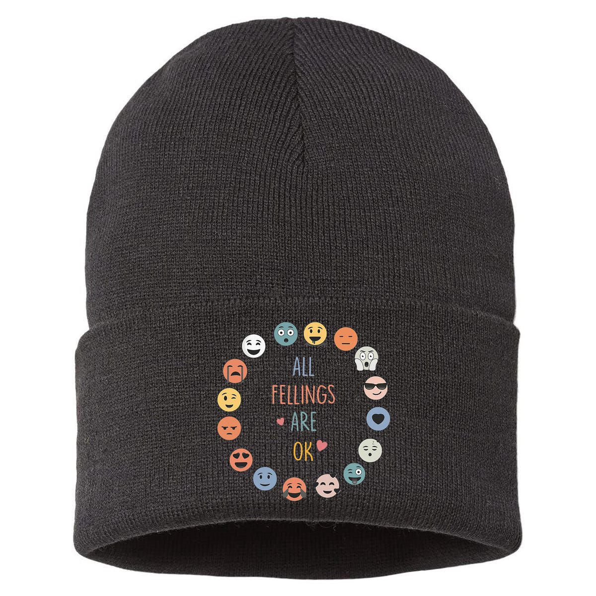 Teach Black History Month Afro Melanin Teacher Juneteenth Sustainable Knit Beanie