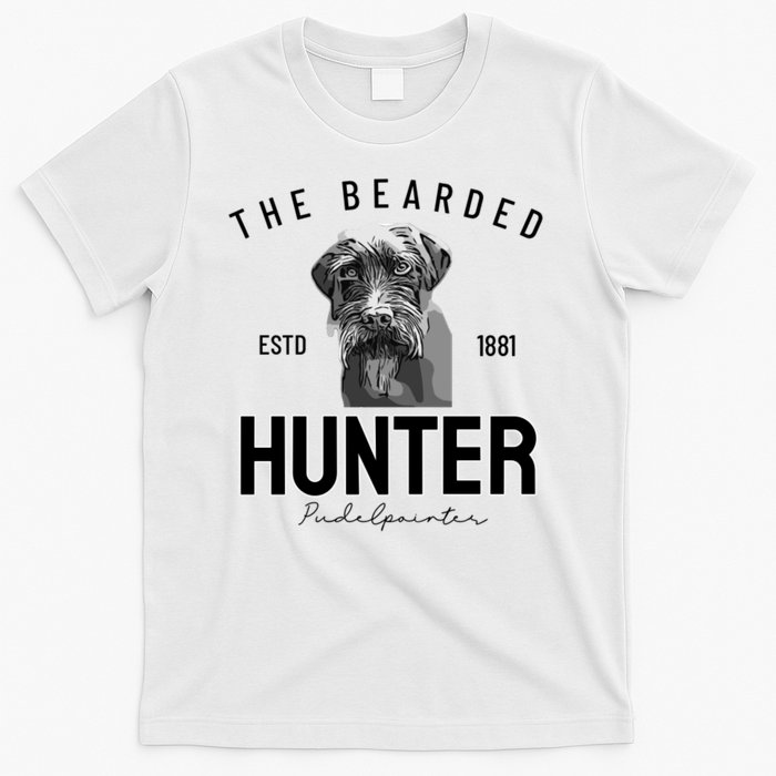 The Bearded H.u.n.t.e.r Pudelpointer  T-Shirt