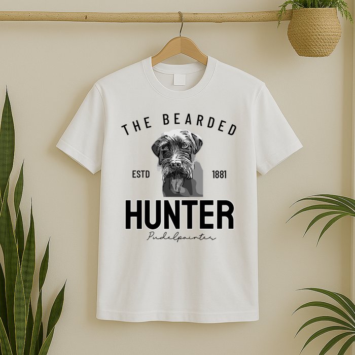 The Bearded H.u.n.t.e.r Pudelpointer  T-Shirt
