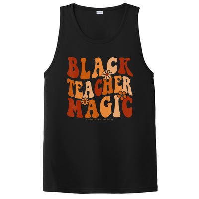 Teacher Black History Month Black Teacher Magic PosiCharge Competitor Tank