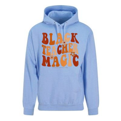 Teacher Black History Month Black Teacher Magic Unisex Surf Hoodie